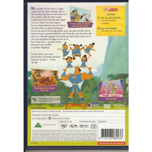 Kejserens nye flip 2 (DVD)