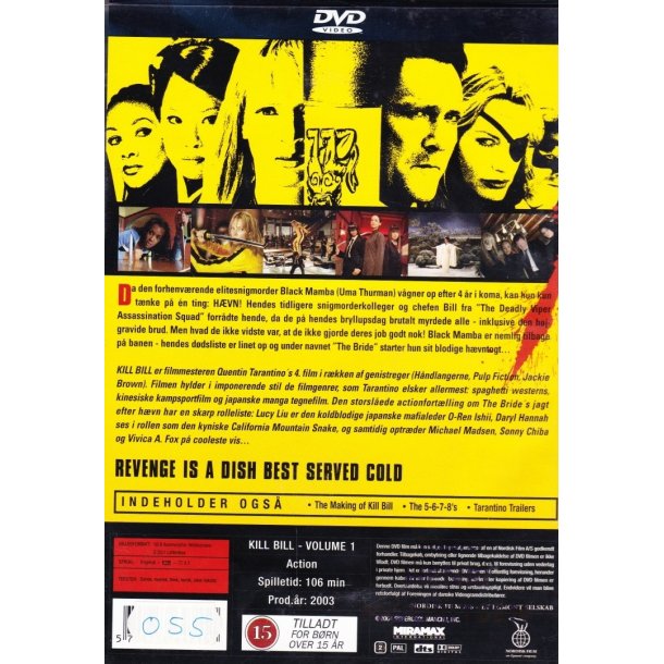 Kill Bill vol. 1 (DVD)