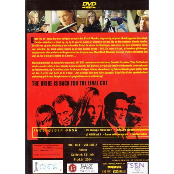 Kill Bill vol. 2 (DVD)