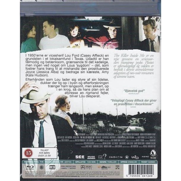 The Killer inside me (Blu-ray)