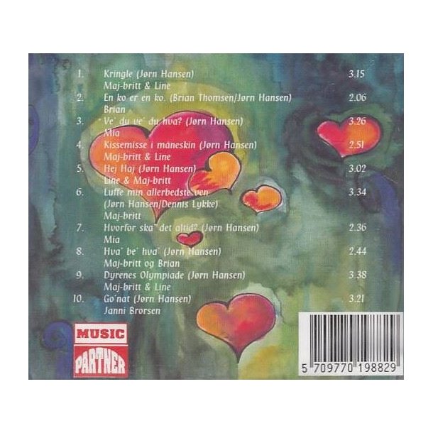 Kissemisse i m�neskin og andre b�rnesange (CD)