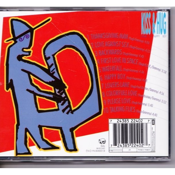 Kiss and hug from a happy boy (CD)