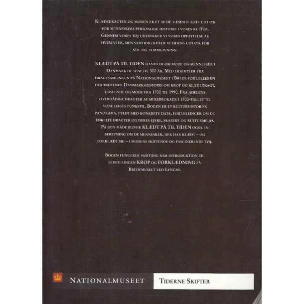 Kl�dt p� til tiden (Bog)