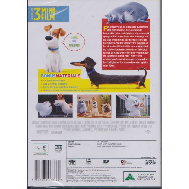 K�ledyrenes hemmelige liv (DVD)