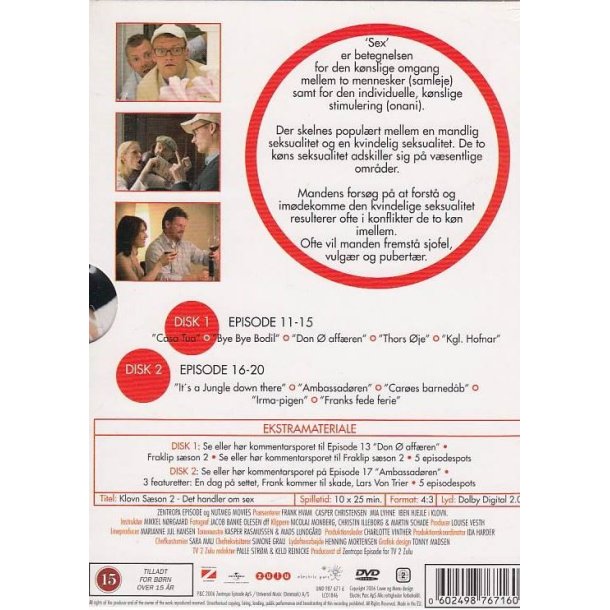 Klovn - S�son 2 (DVD)