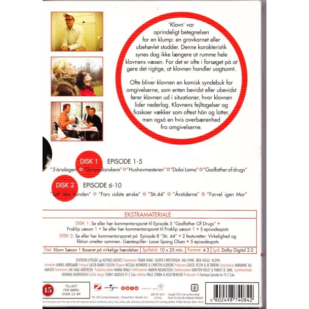 Klovn - S�son 1 (DVD)