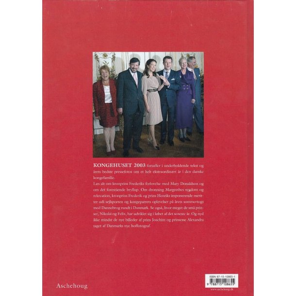 Kongehuset 2003 (Bog)