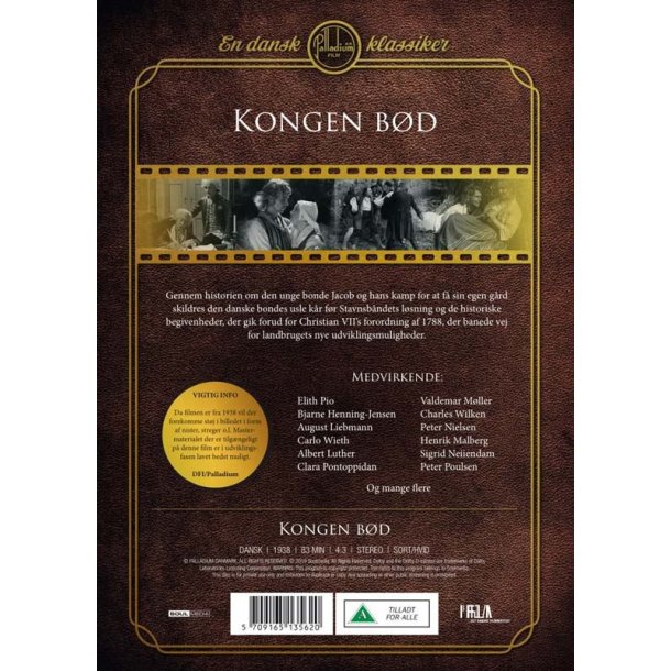 Kongen B�d (DVD)