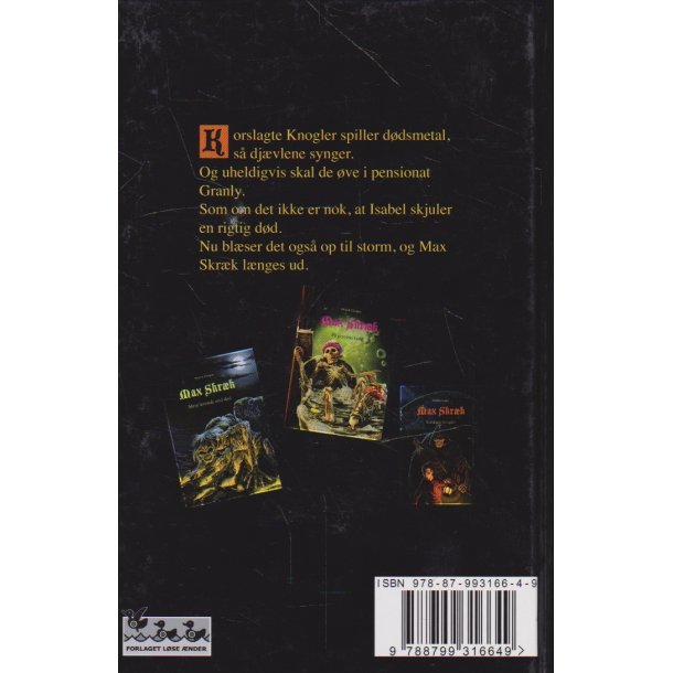 Max skr�k - Korslagte knogler (Bog)