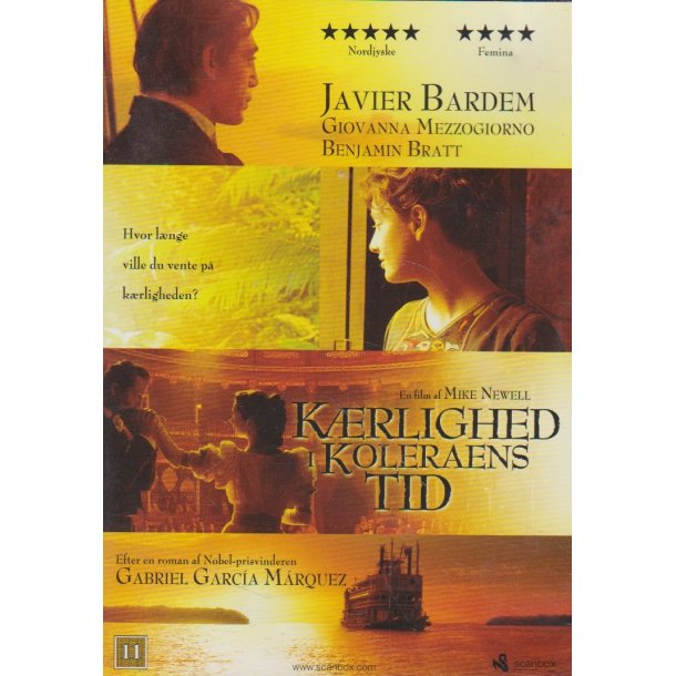 K�rlighed i Koleraens tid (DVD)