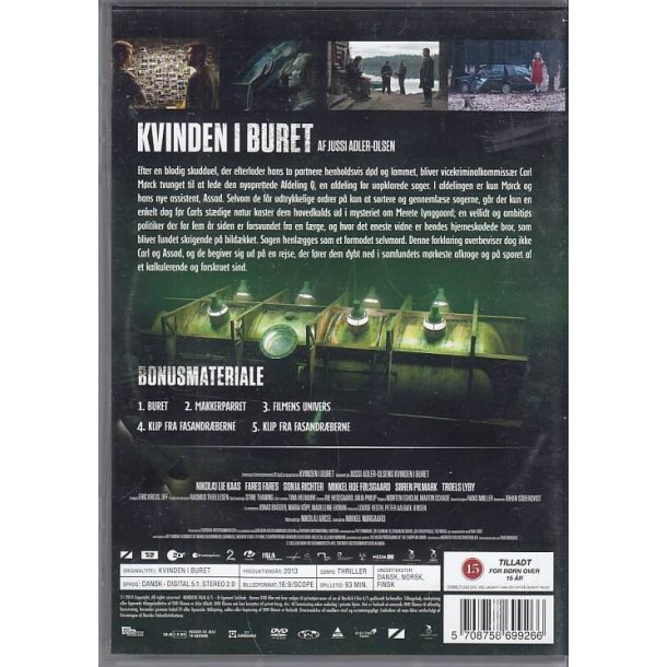 Kvinden i buret (DVD)