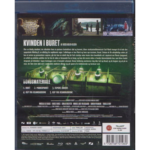 Kvinden i buret (Blu-ray)