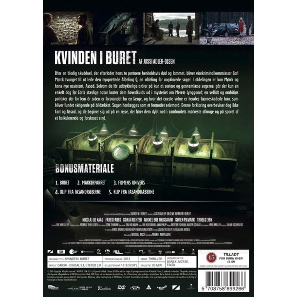 Kvinden i buret (DVD)