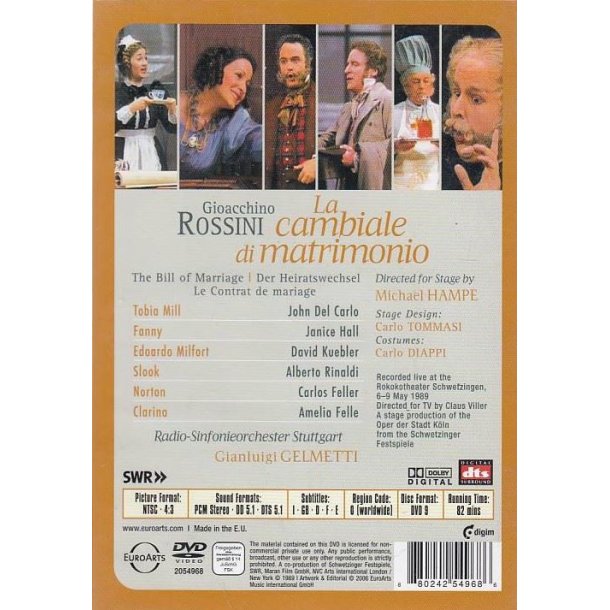 La cambiale di matrimonio (DVD)