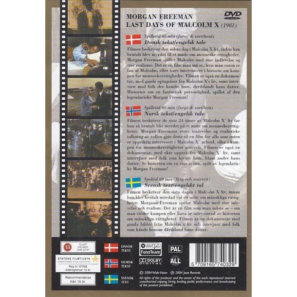 Last days of Malcolm X (DVD)