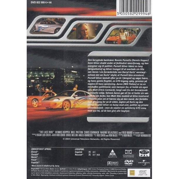 The Last ride (DVD)
