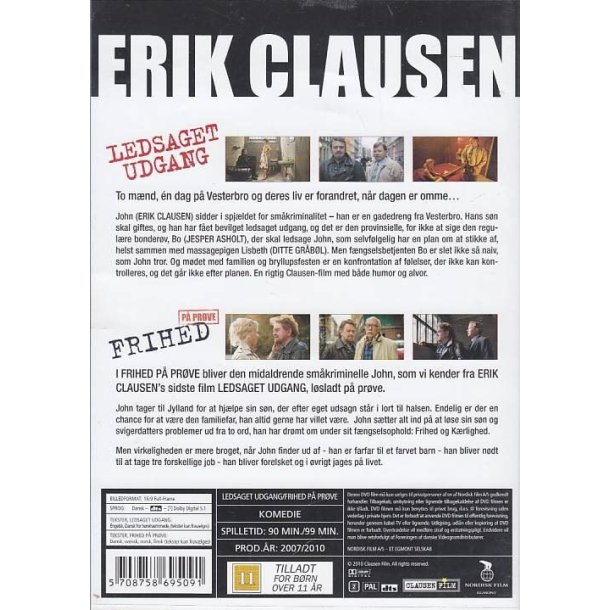 Ledsaget udgang og Frihed p� pr�ve (DVD)