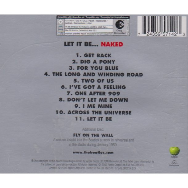 Let it be...Naked (CD)