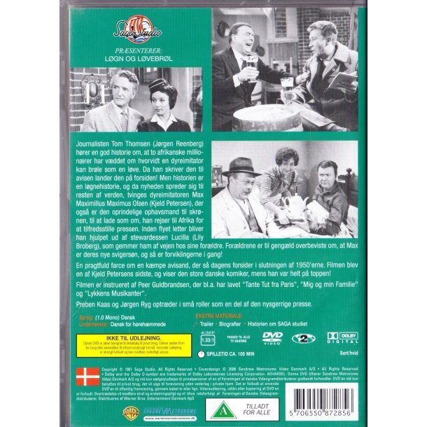 L�gn og L�vebr�l (DVD)