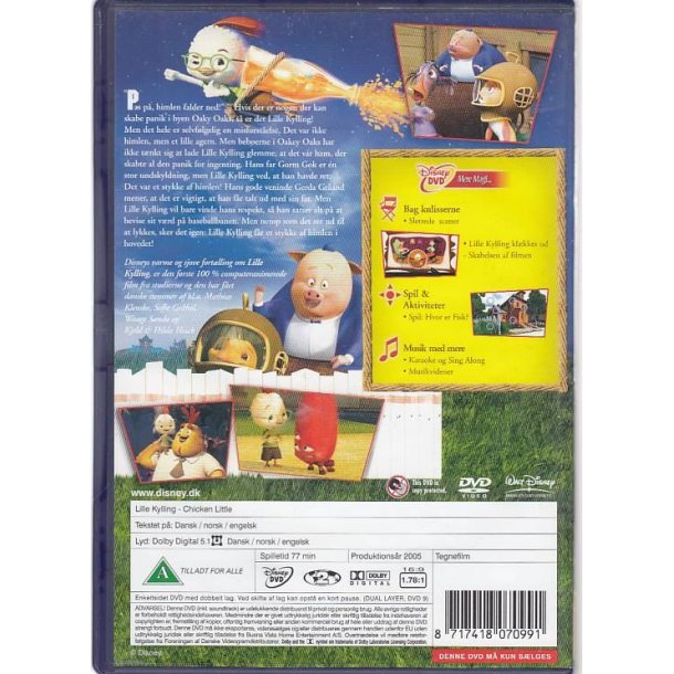 Lille kylling - Disney Klassikere nr. 45 (DVD) 