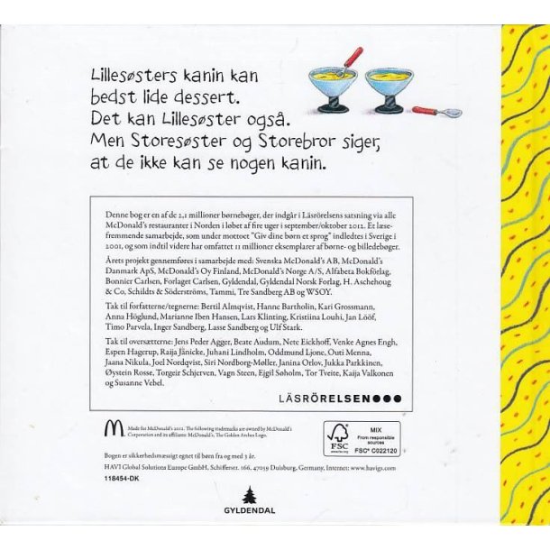 Lilles�ster og kaninen (Bog)