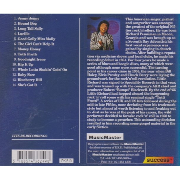 Little Richard - Live (CD)
