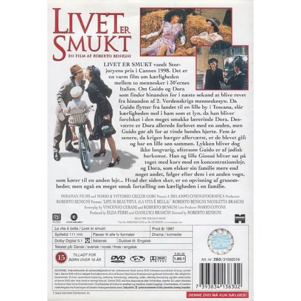 Livet er smukt (DVD)