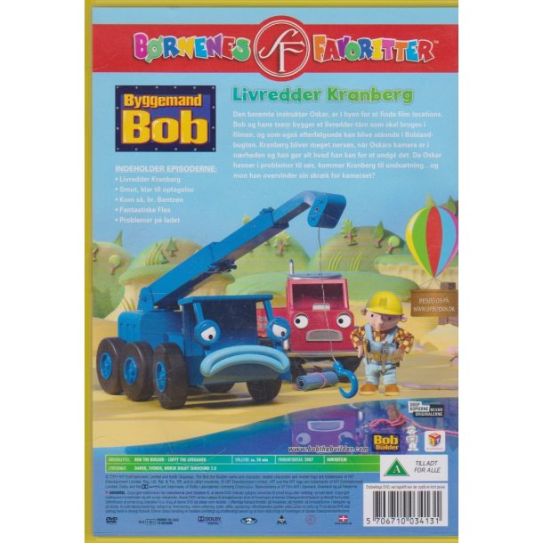 Byggemand Bob - Livredder Kranberg (DVD)