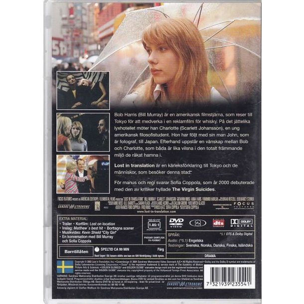 Lost in translation (DVD)