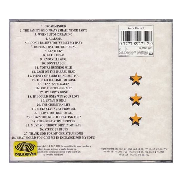 Capitol Country Music Classics  (CD)