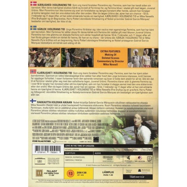 Love in the time of Cholera (DVD)