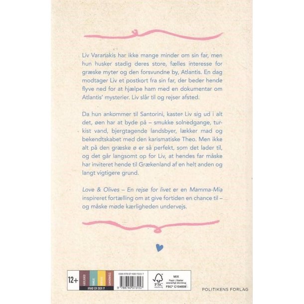 Love & Olives - En rejse for livet (Bog)