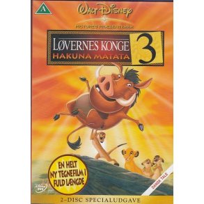 L�vernes Konge 3 - Hakuna Matata (DVD)