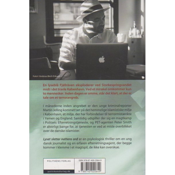 Lyset sletter nattens ord (Bog)