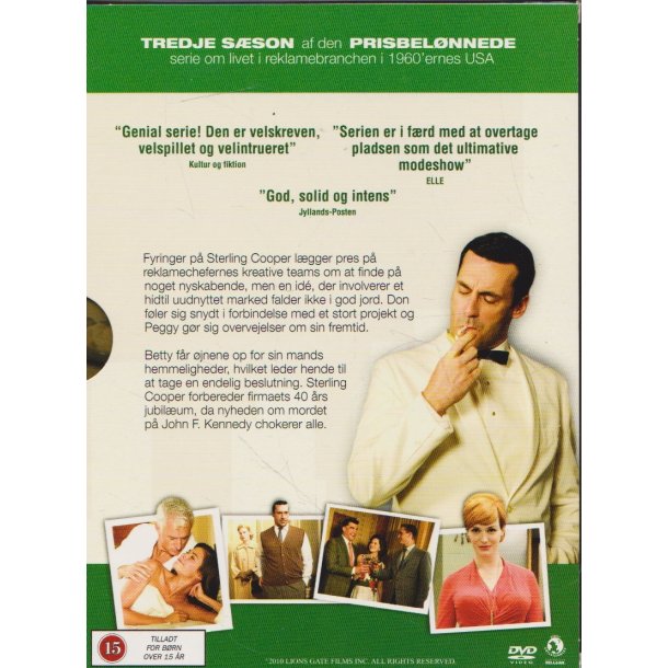 Mad Men - S�son 3 (DVD)