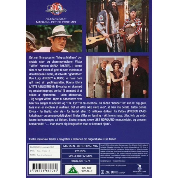 Mafiaen - det osse mig! (DVD)