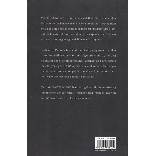 Mafiaens m�nd (Bog)