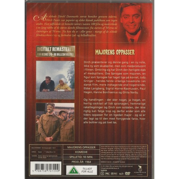 Majorens oppasser (DVD)