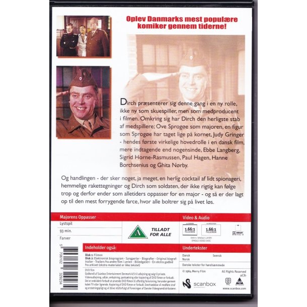 Majorens oppasser (DVD)