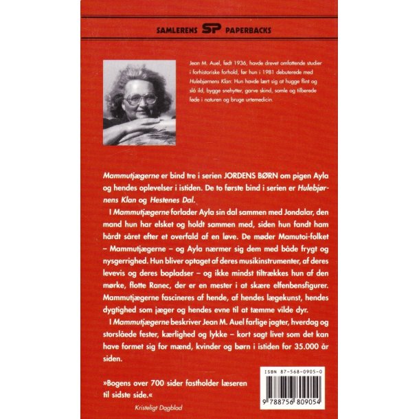 Jordens b�rn 3 - Mammutj�gerne (Bog)