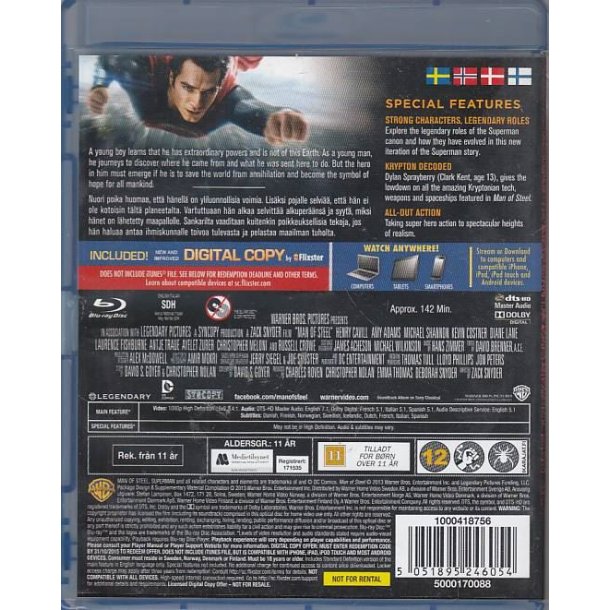 Man of Steel (Blu-ray)
