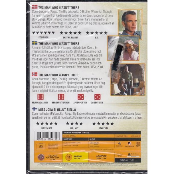 The man who wasn't there (DVD)