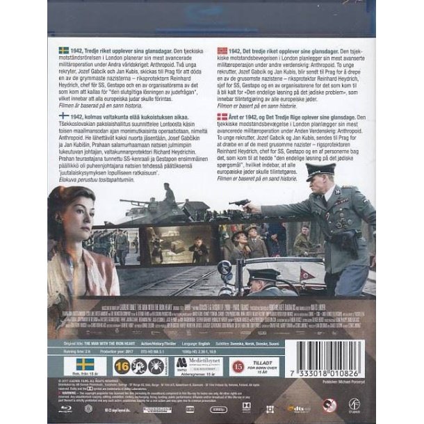 The Man with the iron heart (Blu-ray)