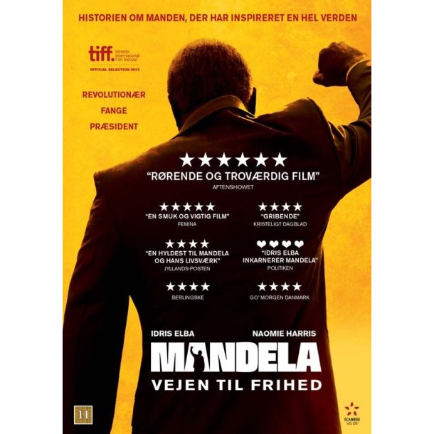 Mandela vejen til frihed (DVD)