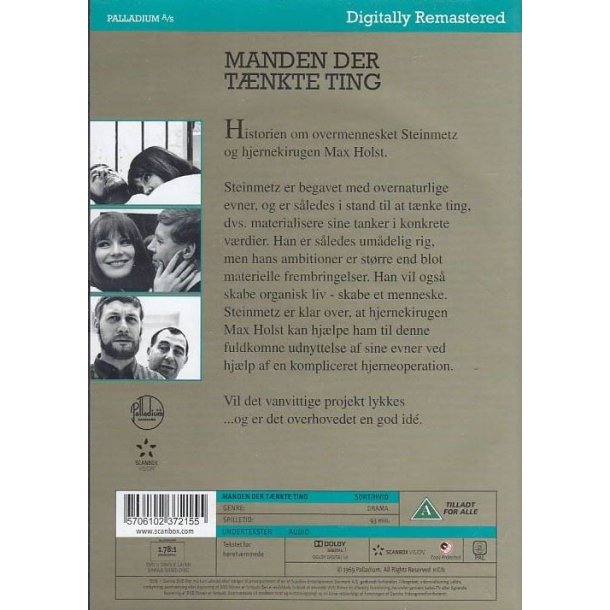 Manden der t�nkte ting (DVD)