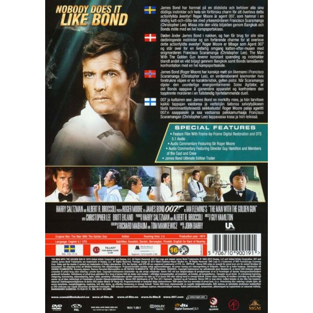 James Bond 007 - The Man with the Golden Gun (DVD)
