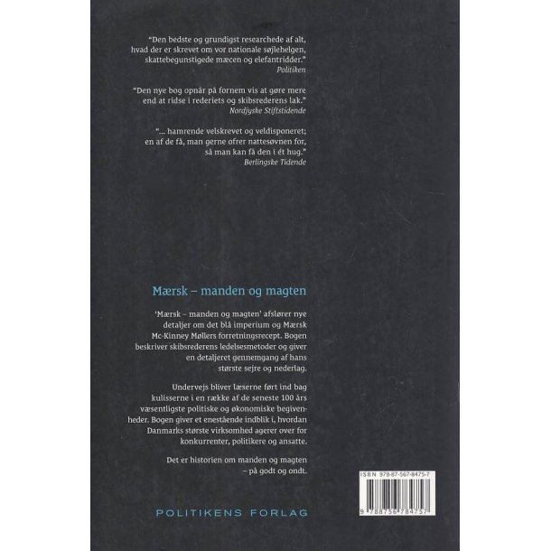 M�rsk - Manden og Magten (Bog)