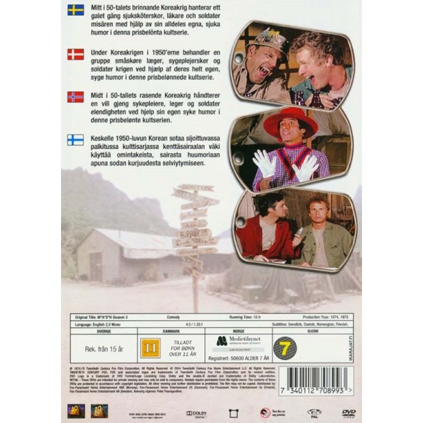 M*A*S*H - S�son 3 (DVD)