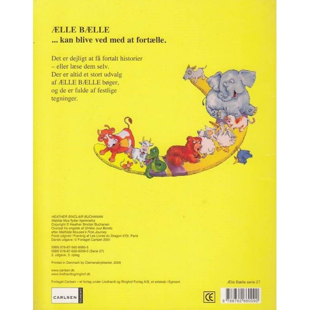 Matilde Mus flytter hjemmefra (Bog)