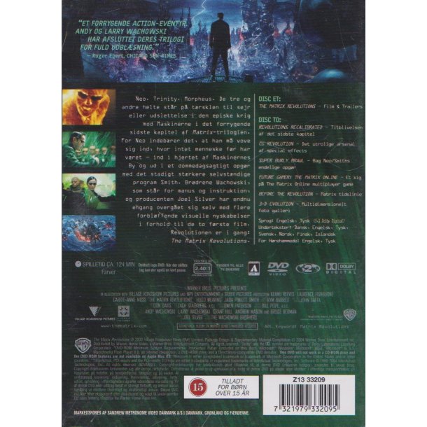 Matrix revolutions (DVD)